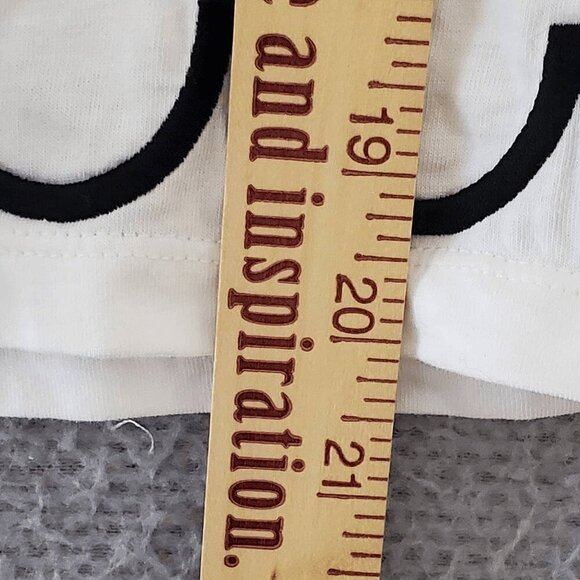 BURBERRY Girl's Fiona Embroidered Patch Face Logo White Short Sleeve Shirt 10Y - Picture 7 of 7